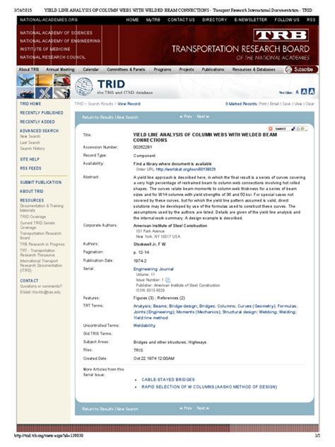 Transport Research International Documentation (TRID)